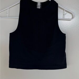 Black Sleeveless Women's Top